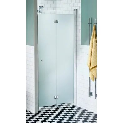 Vikdörr Lusso 80 frostat glas