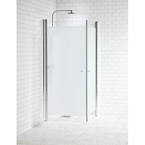 Duschhörna Picto 90x90 rak frostat