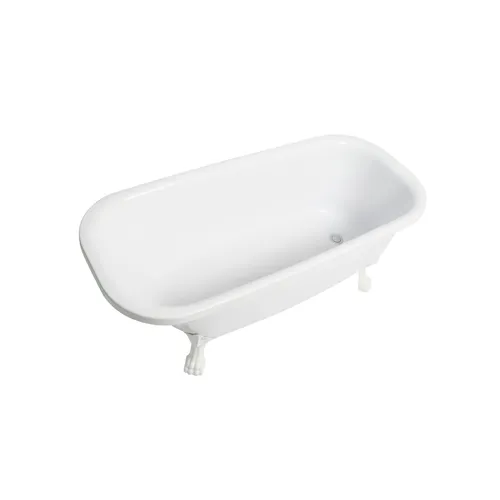 Badkar Leone 1500 komplett med vita tassar