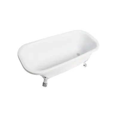 Badkar Leone 1500 komplett med kromade tassar