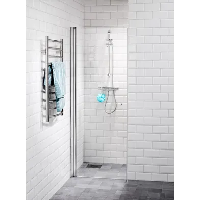 Duschdörr Picto 1 rak 90 klarglas