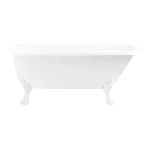 Badkar Leone 1500 komplett med vita tassar