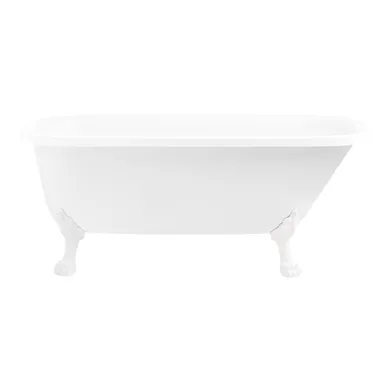 Badkar Leone 1500 komplett med vita tassar