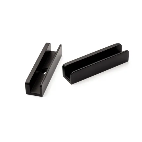 Golvfäste Luxor par matt svart