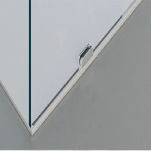 Skärmvägg Luxor väggmontage 86 cm 8 mm timeless krom