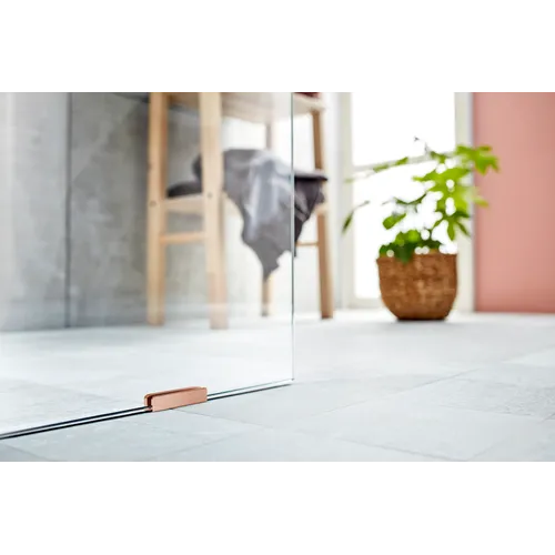 Skärmvägg Luxor fristående 86 cm 8 mm timeless koppar