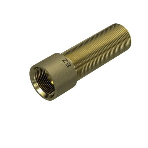 Förlängningsrör helgäng 15x100 gul mässing