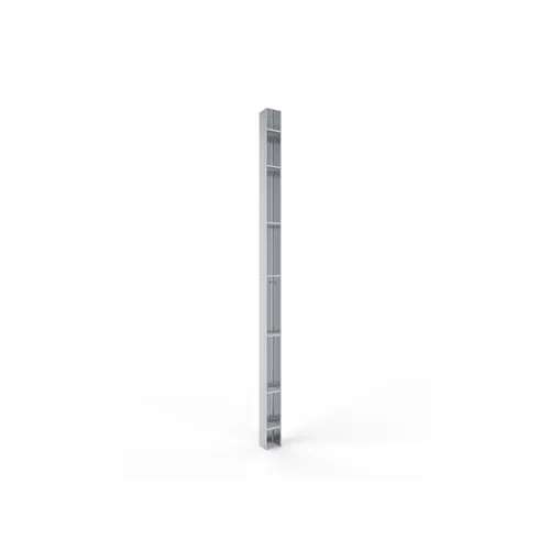 Duschhylla Lusso 2m aluminium