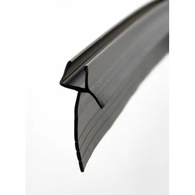 Släplist 25 mm hög svart