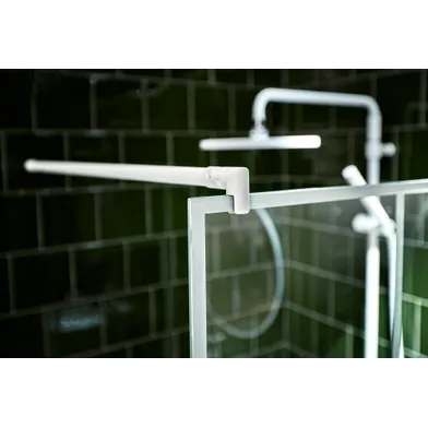 Väggstag fast vägg Lusso vit