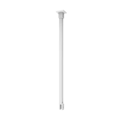 Takstöd vit till 6mm-glas duschvägg 100 cm