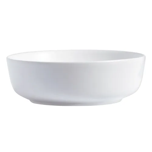 Tvättställ Ariella runt vit matt