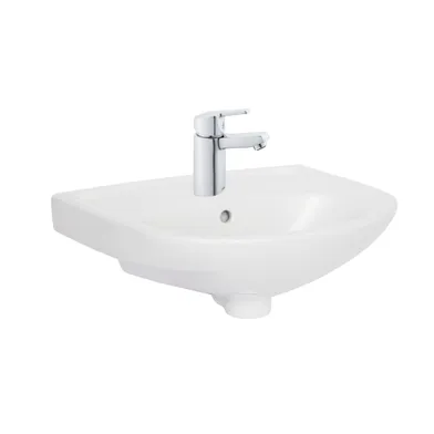 Tvättställspaket med Vippventil Viskan, 48 cm