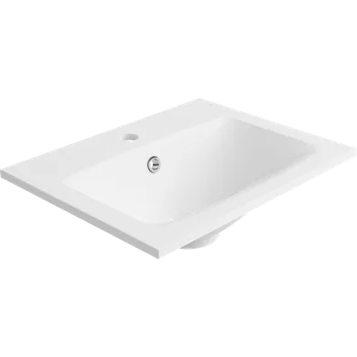 Tvättställ Ariella 50 kompakt vit i mineralkomp