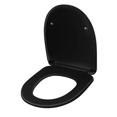 Wc-sits Lusso svart Nautic nordic