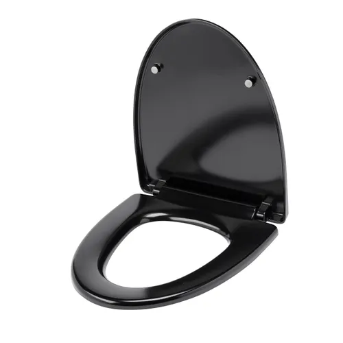 Wc-sits Lusso svart Cera