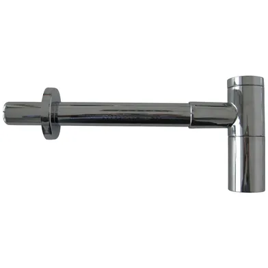 Metallvattenlås r32 x 32 mm krom