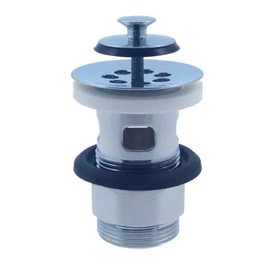 Vippluggventil r32 bräddavlopp mässing