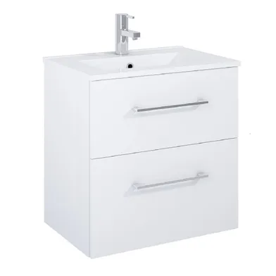 Tvättställ Ariella 60 kompakt i porslin