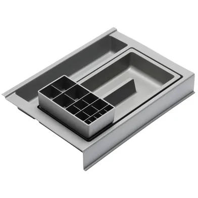 Insatslåda medium till Luxor, Gabriella och Isella, grå