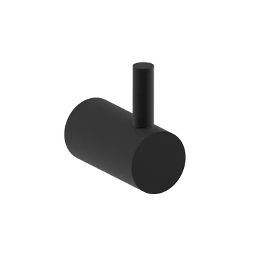 Enkelkrok Knox svart rostfri stål