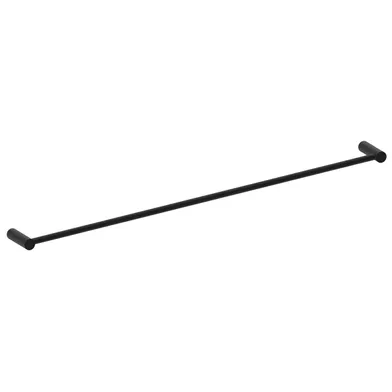 Handduksstång Knox svart rostfri stål