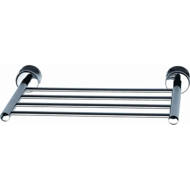 Handdukshylla rak för runda rör