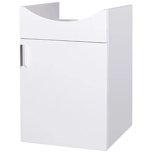 Underskåp Basic Aqua vit högblank