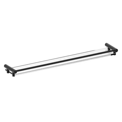 Glashylla Knox 600mm svart rostfri stål