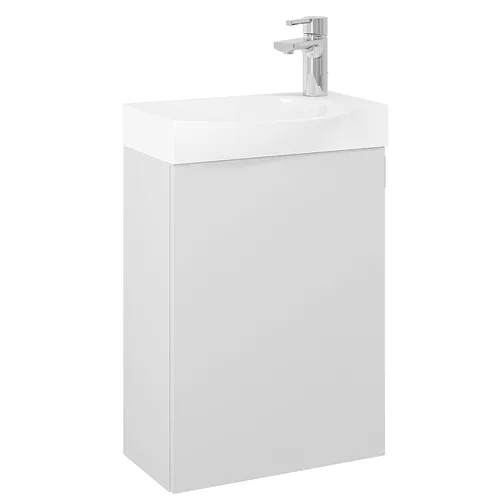 Kommodset Isabella 45 cm ljusgrå matt