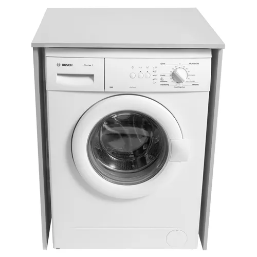 Tvättmaskinsmöbel Ariella hög grå