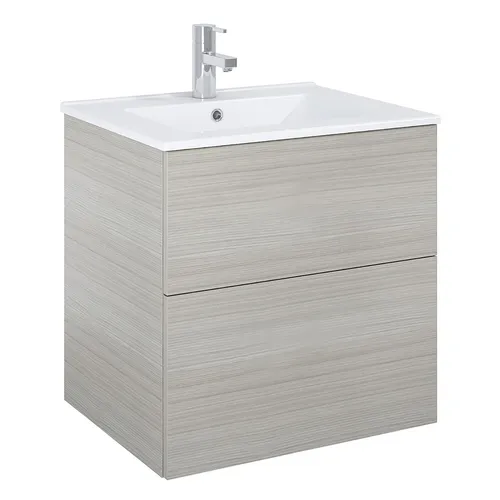 Kommod Isella 60 cm sand tvättställ i porslin