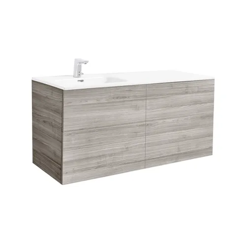 Möbelpaket Isella 120 cm sand inkl tvättställ med enkelho till vänster