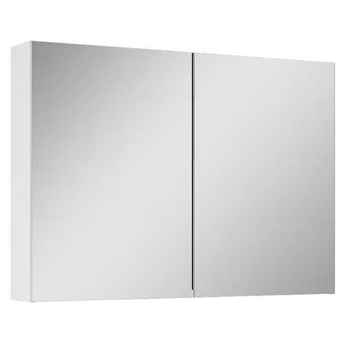 Spegelskåp / badrumsskåp Ariella 90 grå matt