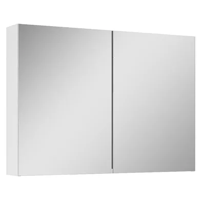 Spegelskåp / badrumsskåp Ariella 90 grå matt