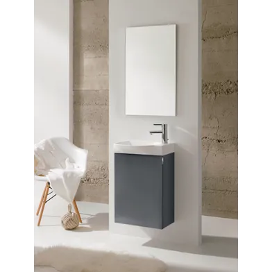 Kommodset Isabella 45 cm mörkgrå