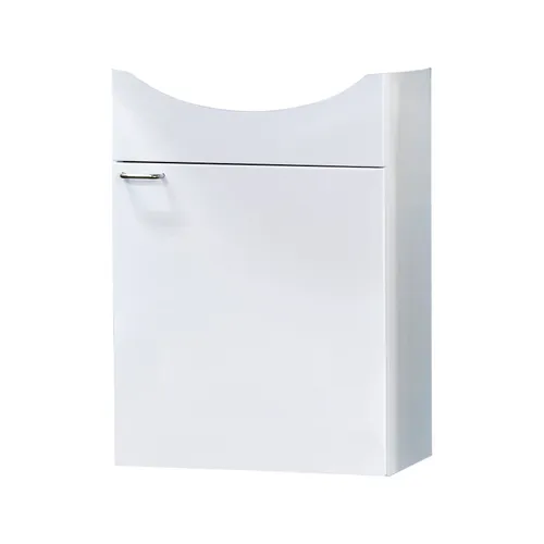 Underskåp kompaktlaminat vit, utan handfat,