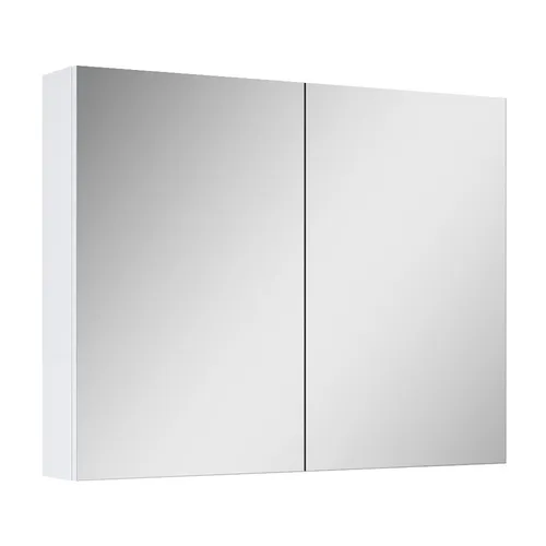 Spegelskåp / badrumsskåp Ariella bas 90 cm vit med eluttag