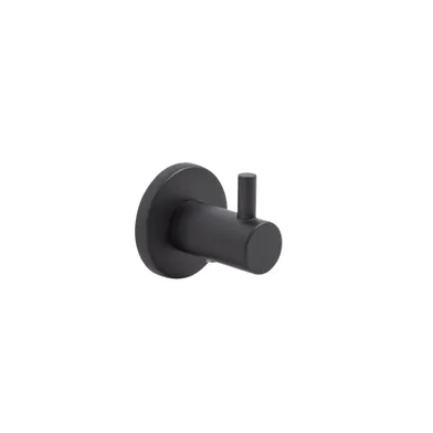 Enkelkrok Knox lim svart rortfritt stål