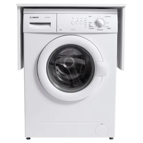 Tvättmaskinsmöbel Ariella låg mattvit