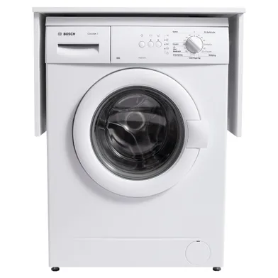 Tvättmaskinsmöbel Ariella låg mattvit