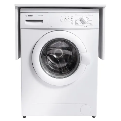 Tvättmaskinsmöbel Ariella låg vit