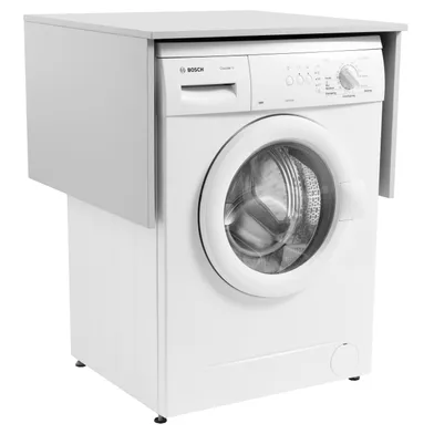 Tvättmaskinsmöbel Ariella låg grå