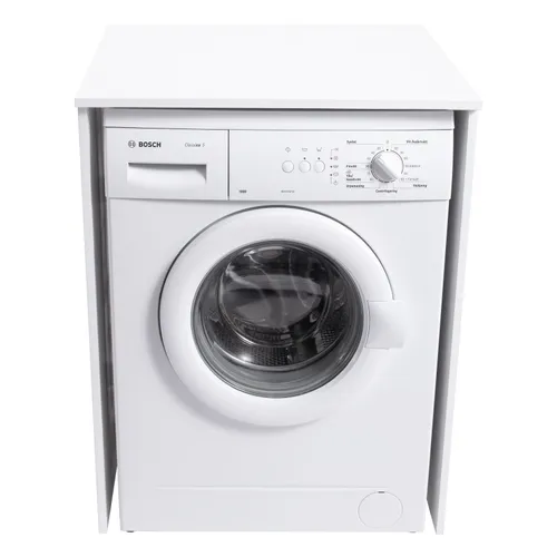 Tvättmaskinsmöbel Ariella hög mattvit