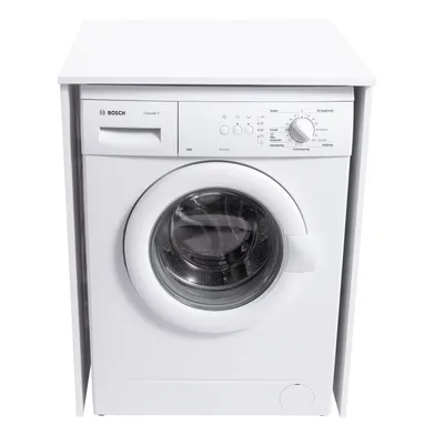 Tvättmaskinsmöbel Ariella hög mattvit