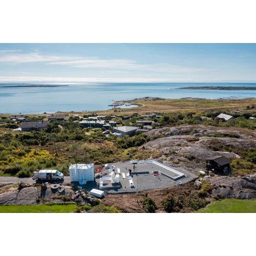 Siroc L-element hörn JP200 m. fibercementskiva H400x600x600 mm