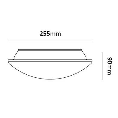 Plafond Eros LED 12 W