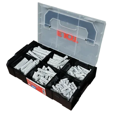 Universalplugg X4 Minibox 6 varianter, 225 st