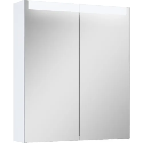 Spegelskåp / badrumsskåp Ariella x60 med led belysning vit