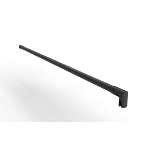 Väggstag till Lusso fastvägg svart